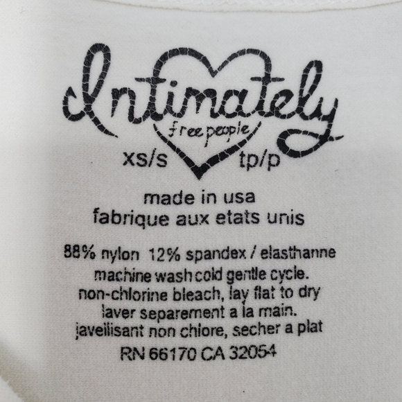 INTIMATELY FREE PEOPLE- Tank Top- Women's-Size XS/S - Picture 6 of 9